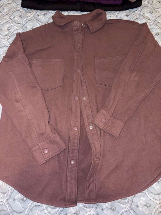 Mondetta Jackets & Blazers - Mondetta Dusty Rose Pullover Top